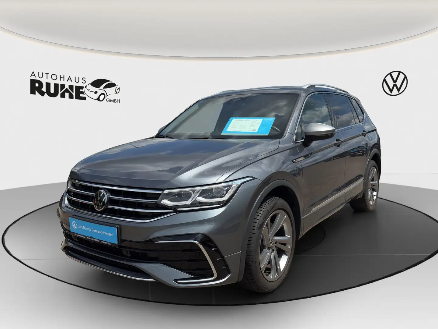 Volkswagen Tiguan Allspace R-Line 2,0 TDI 147 kW DSG 4Motion Grau - 2