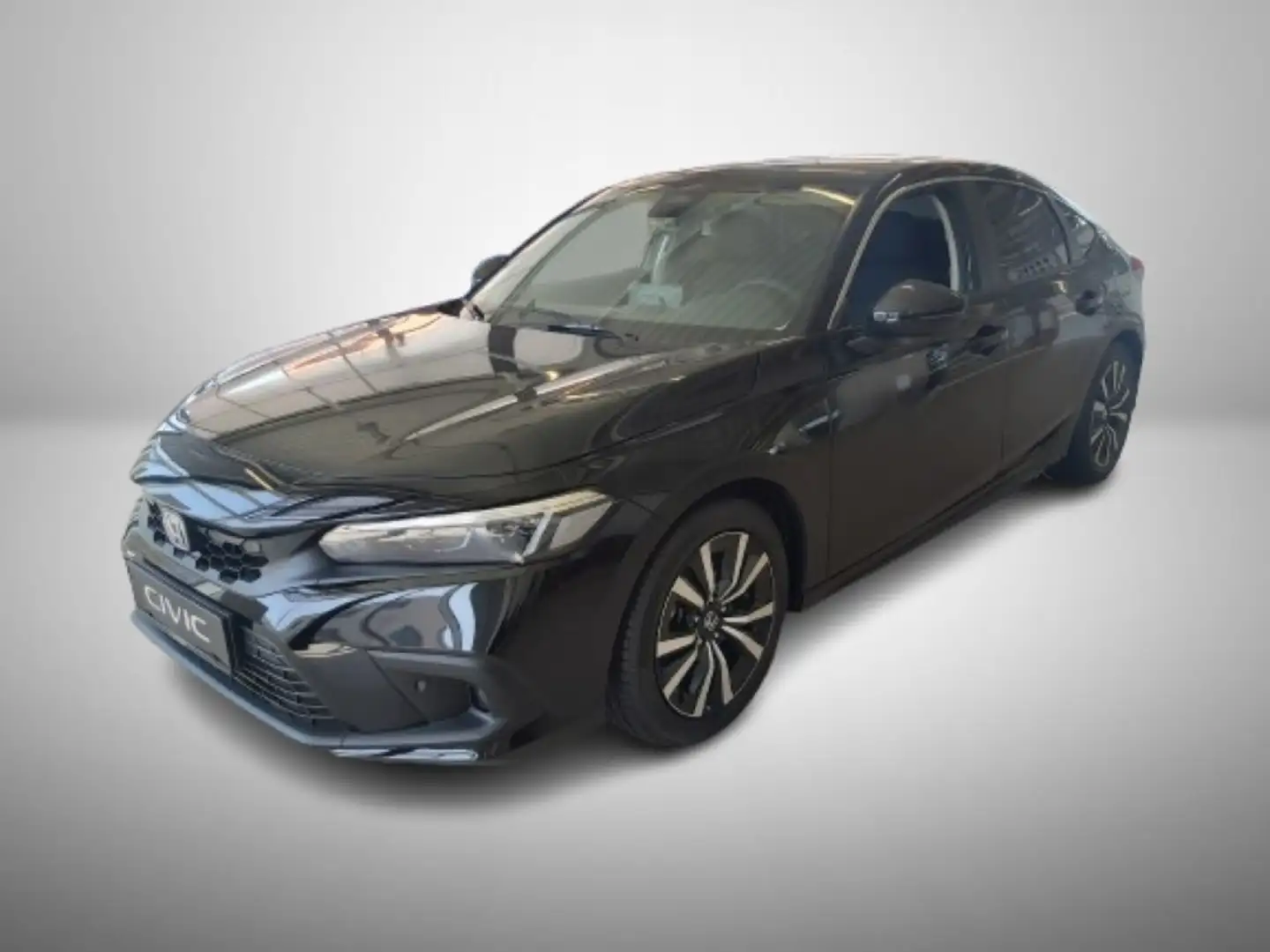 Honda Civic e:HEV 2.0 eCVT Elegance Zwart - 1