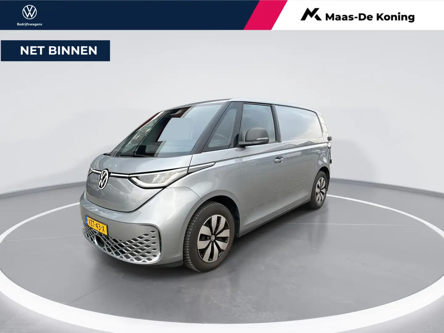 Volkswagen ID. Buzz Cargo 77 kWh / 204pk · Camera · Inklap. Trekhaak · ACC · Argent - 1