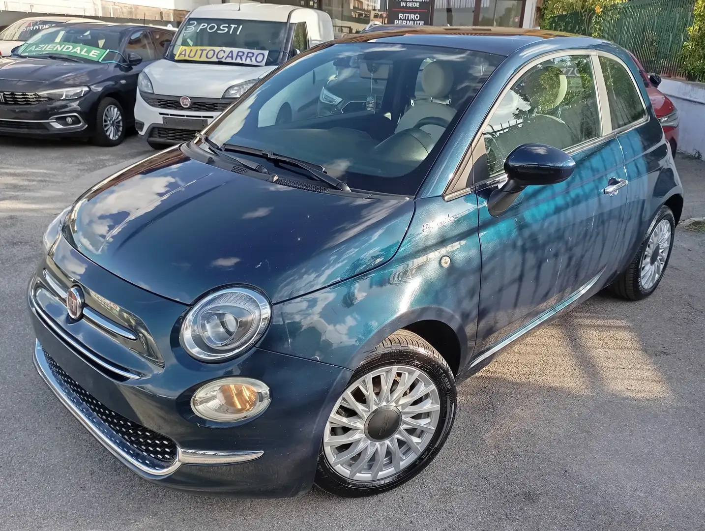 Fiat 500 1.0 Hybrid Dolcevita Blu/Azzurro - 2