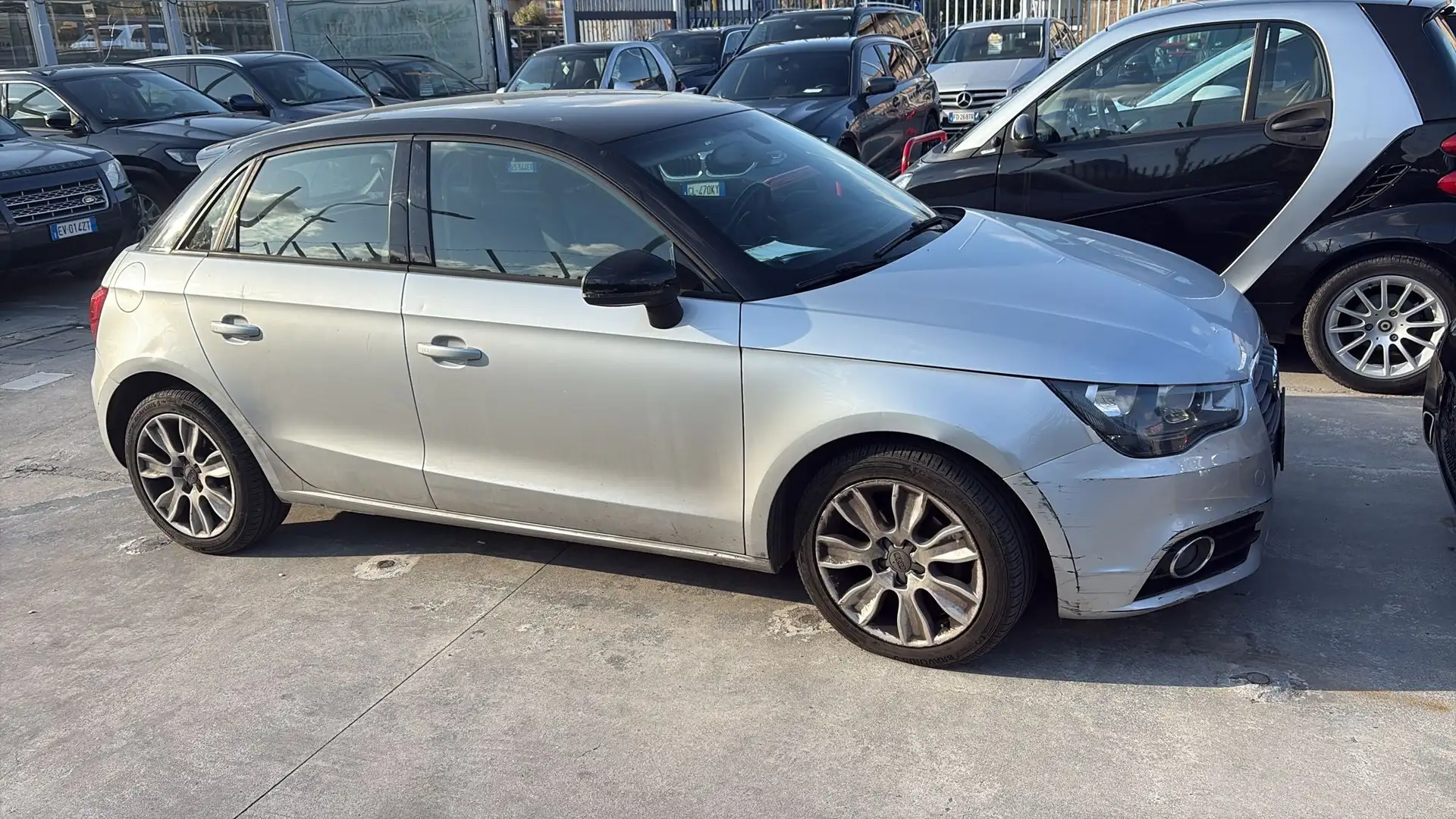 Audi A1 A1 Sportback 1.6 tdi S Line Edition 90cv Argent - 1