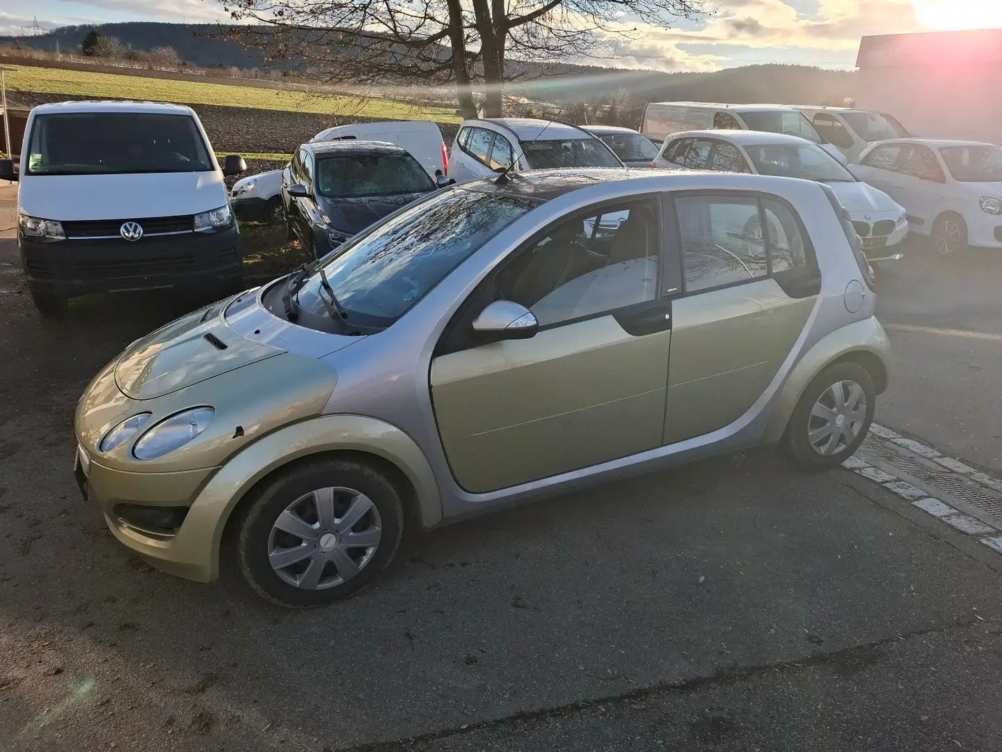smart forFour forfour CDI 50kW KLIMA PANORAMADACH Жовтий - 2
