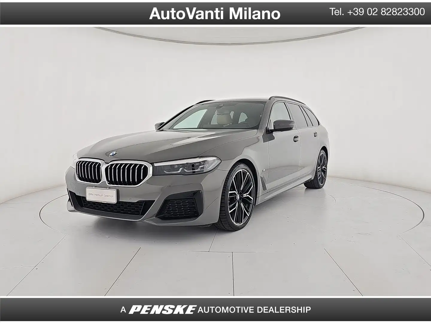 BMW 520 520d 48V xDrive Touring Msport Grigio - 1