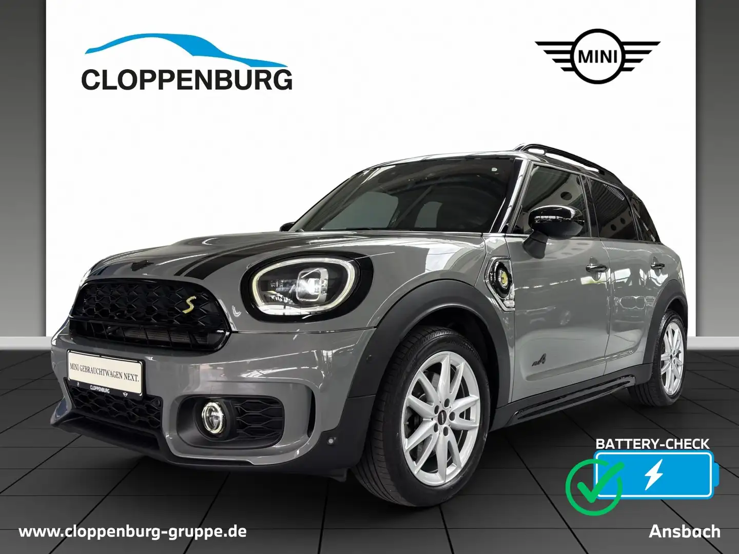 MINI Cooper SE Countryman Cooper SE ALL4 Countryman DAB LED RFK Navi ACC Grijs - 1