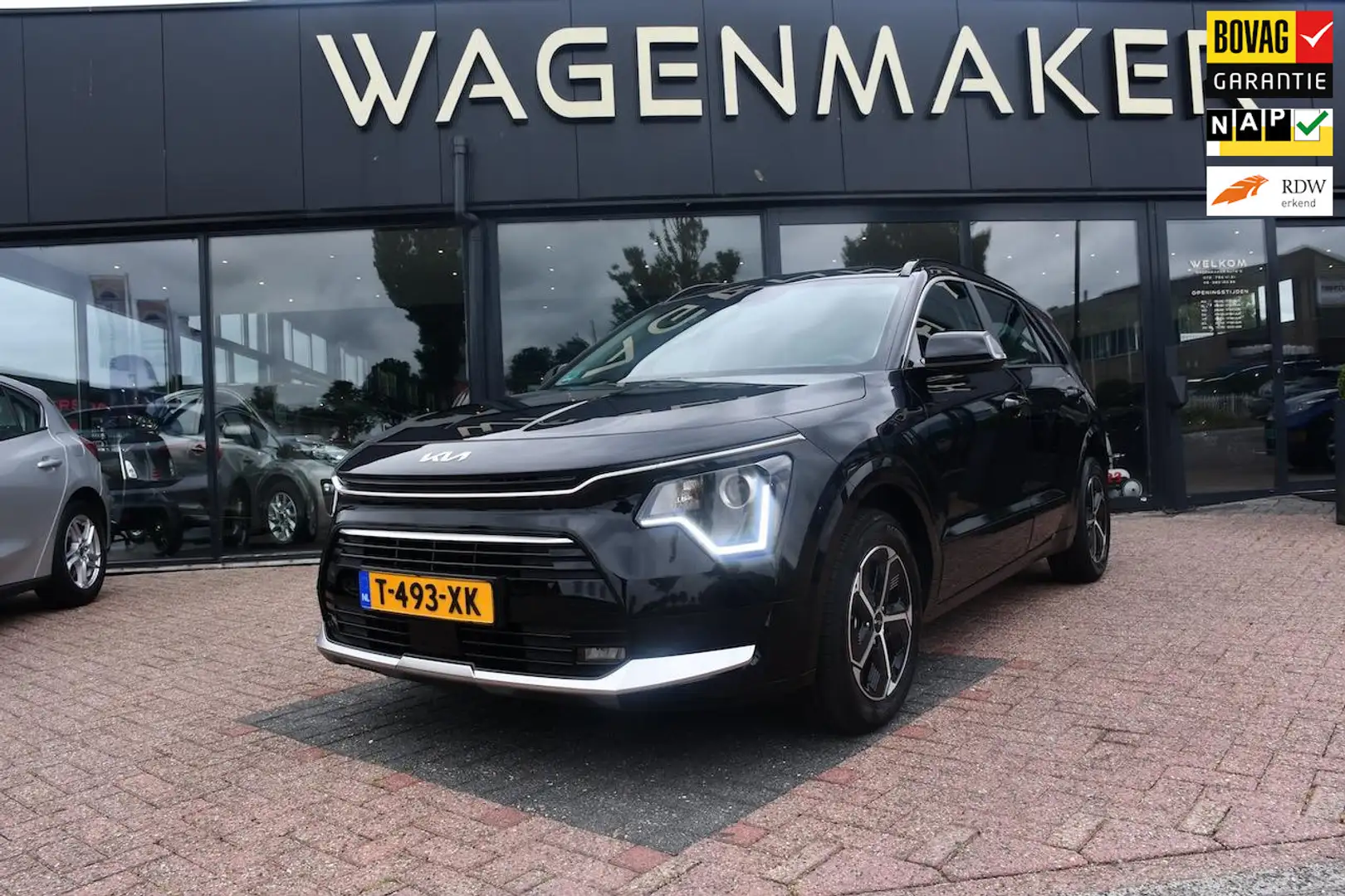 Kia Niro 1.6 GDi Hybrid DynamicLine AUT|NAV|Cam|ACC|DealerO Noir - 1