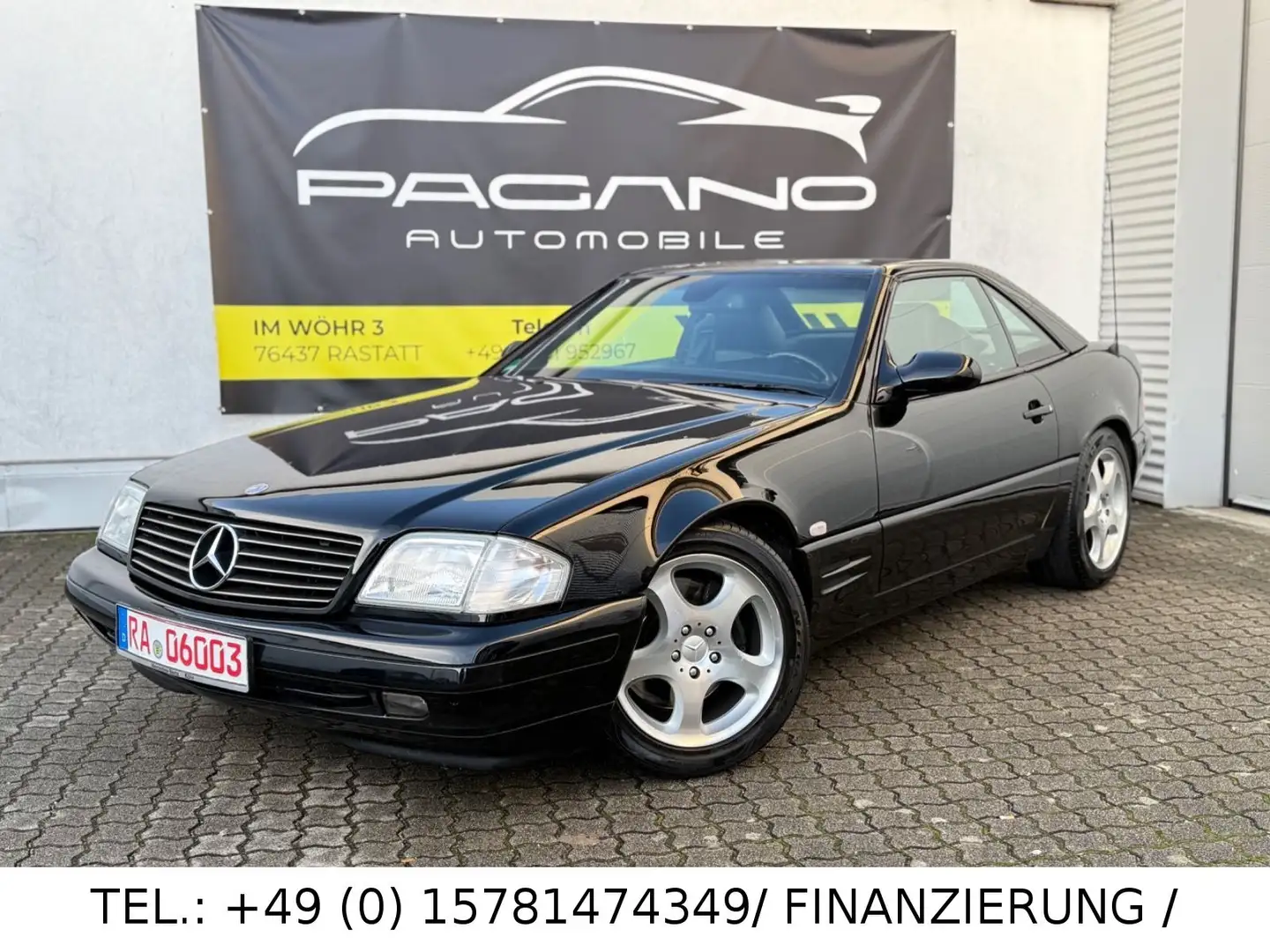 Mercedes-Benz SL 280 Final Edition /2HAND/TÜV NEU/SAMMLER!/ Schwarz - 2