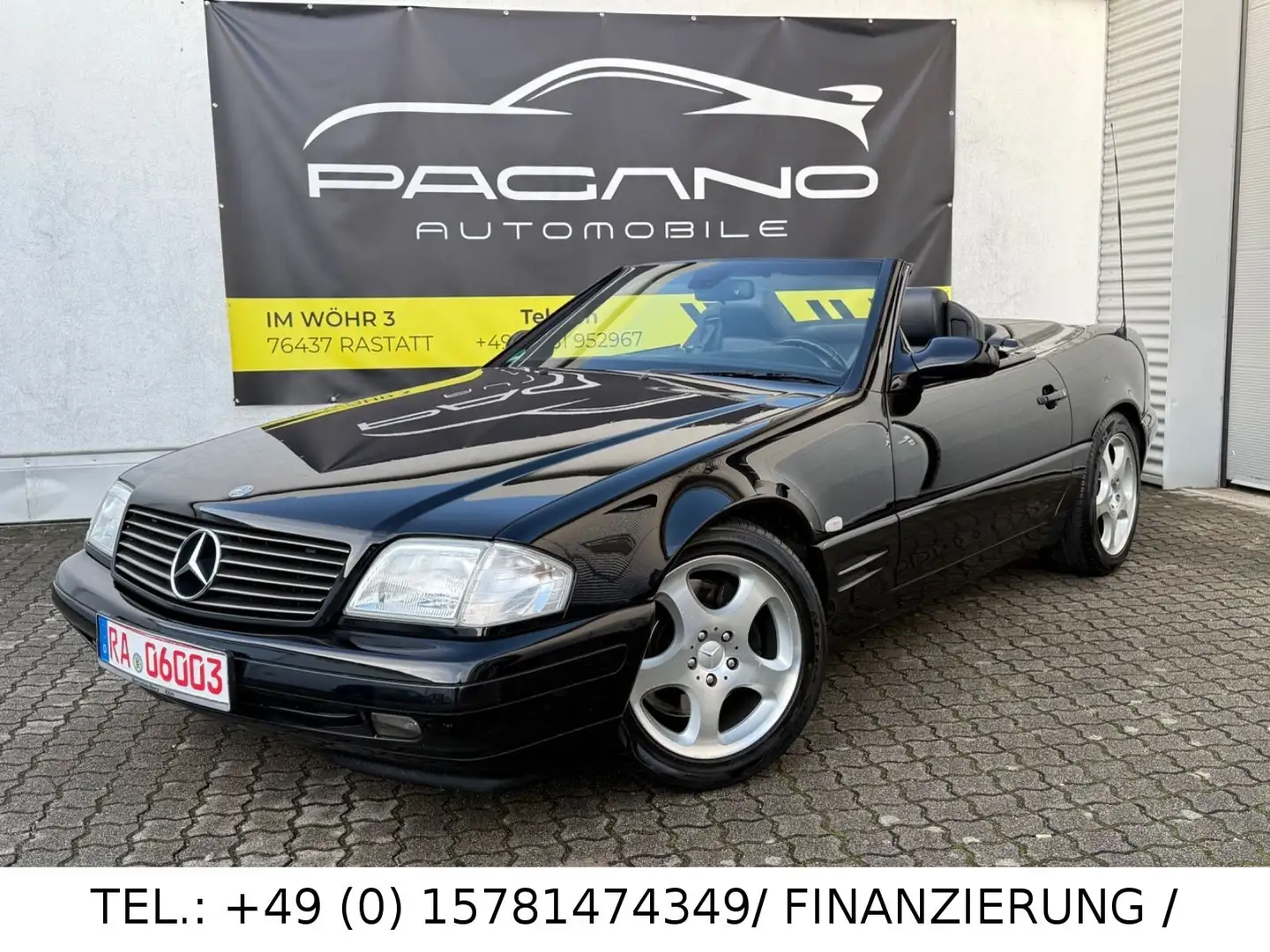 Mercedes-Benz SL 280 Final Edition /2HAND/TÜV NEU/SAMMLER!/ Schwarz - 1