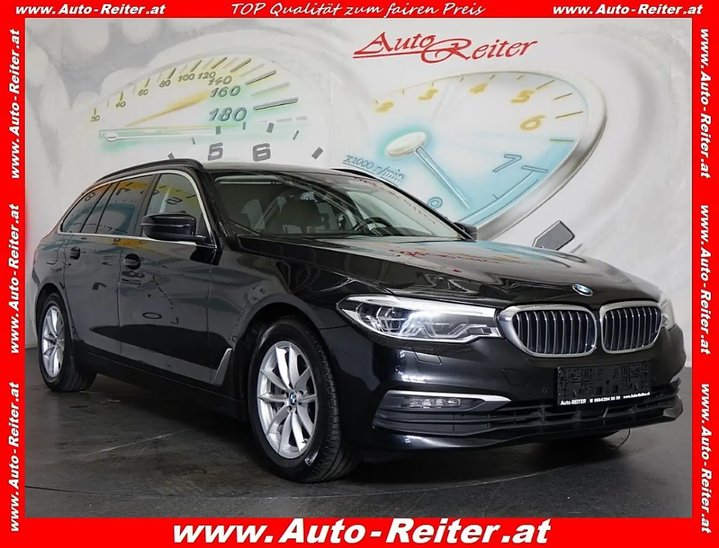 BMW 530 d xDrive Touring Aut. *ACC, LED, NAVI* Schwarz - 1