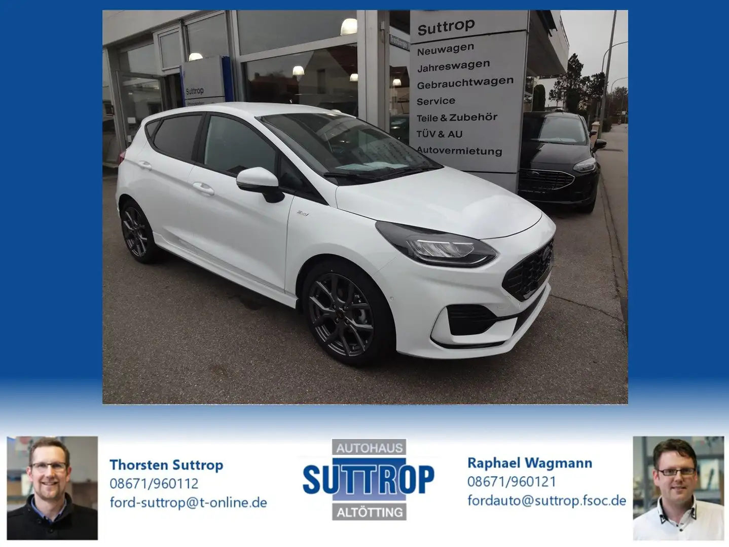 Ford Fiesta ST-Line Bianco - 1
