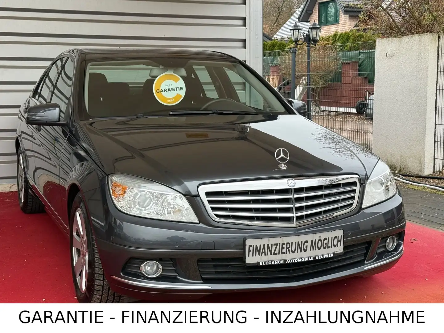 Mercedes-Benz C 180 Kompressor/Rentnerfzg./Scheckheft/WENIG KM Šedá - 1