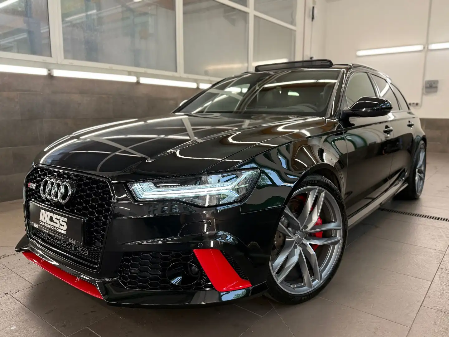 Audi RS6 4.0TFSI PANO HUD NIGHT RSE SITZBELÜFT MATRIX Siyah - 1