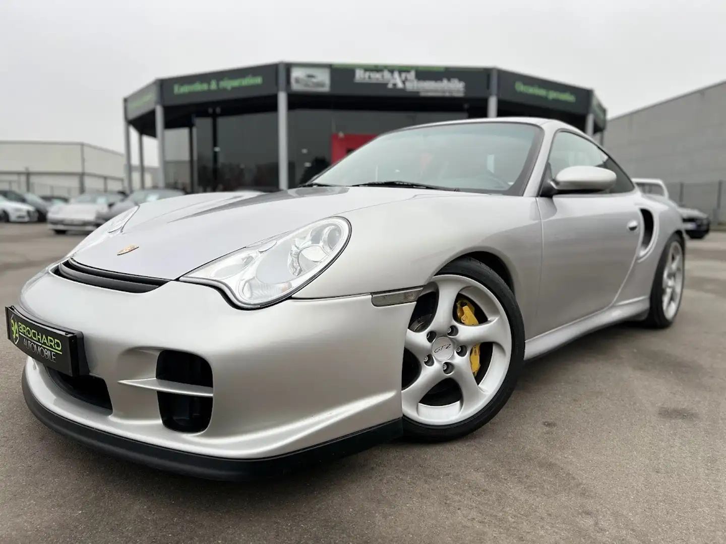 Porsche 911 GT2 Gris - 1