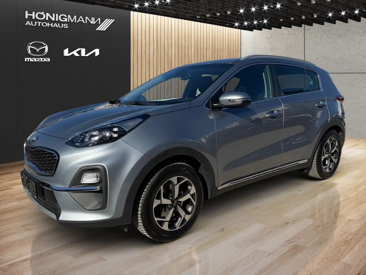 Kia Sportage Sportage 1,6 CRDI SCR MHD AWD Gold Silber - 1