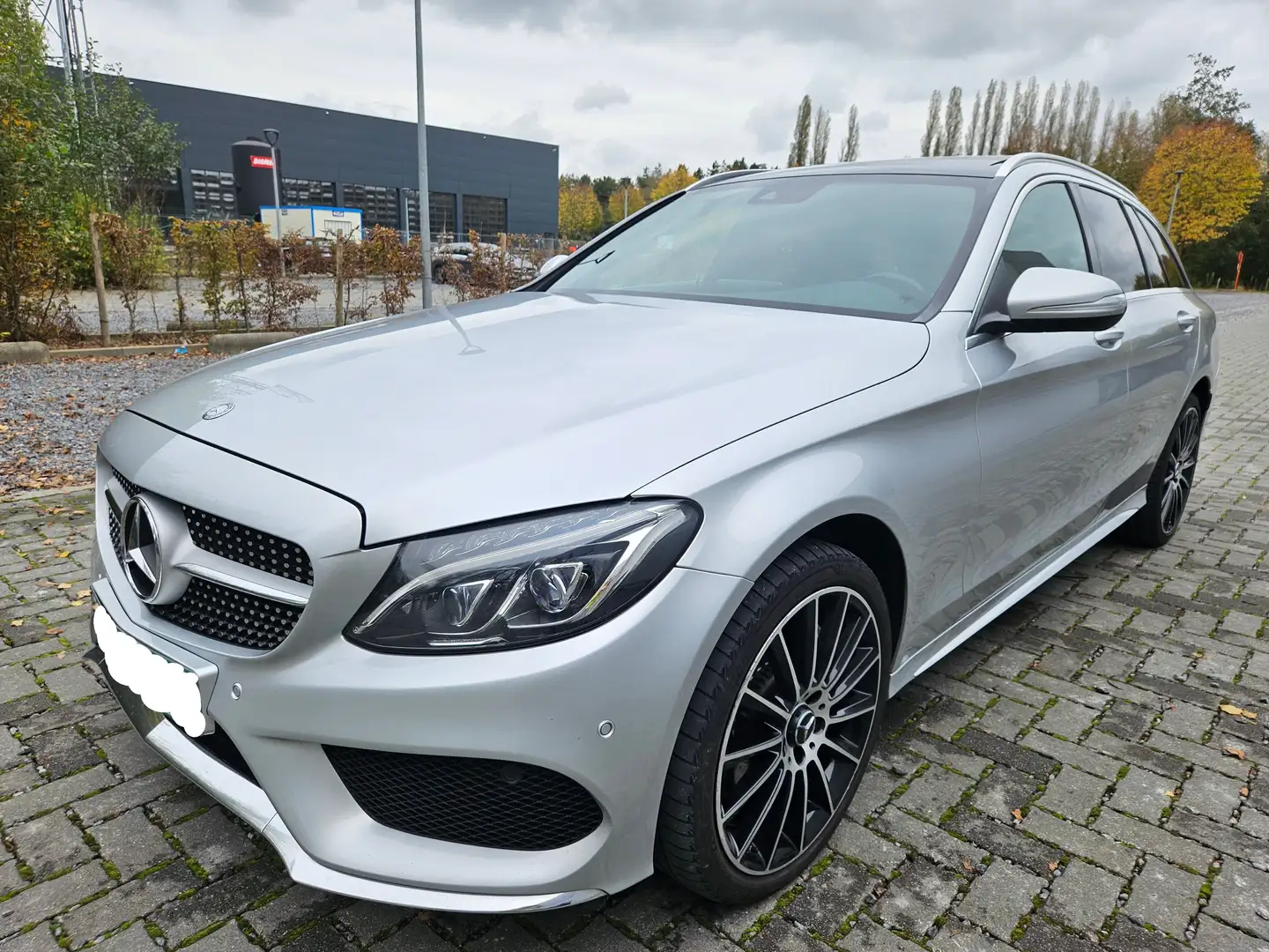 Mercedes-Benz C 250 d Bluetec 4Matic T 7G-TRONIC AMG Line Argent - 1