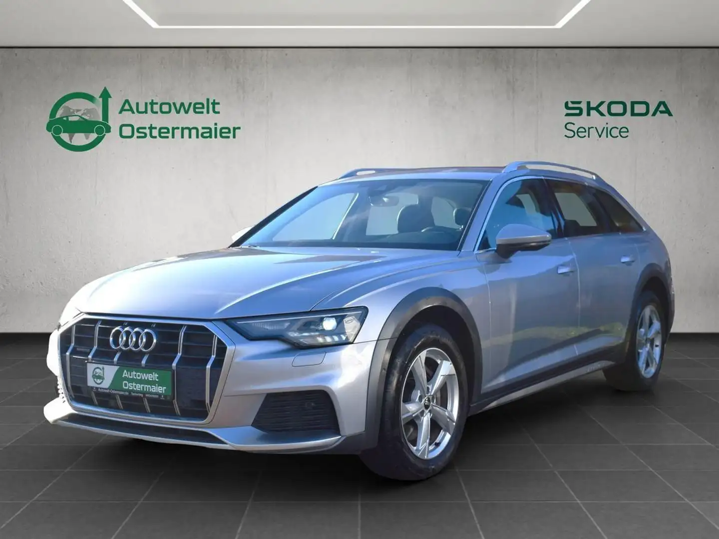 Audi A6 allroad 50 TDI Quattro*LED*Kamera*AHK*Leder* Silber - 1