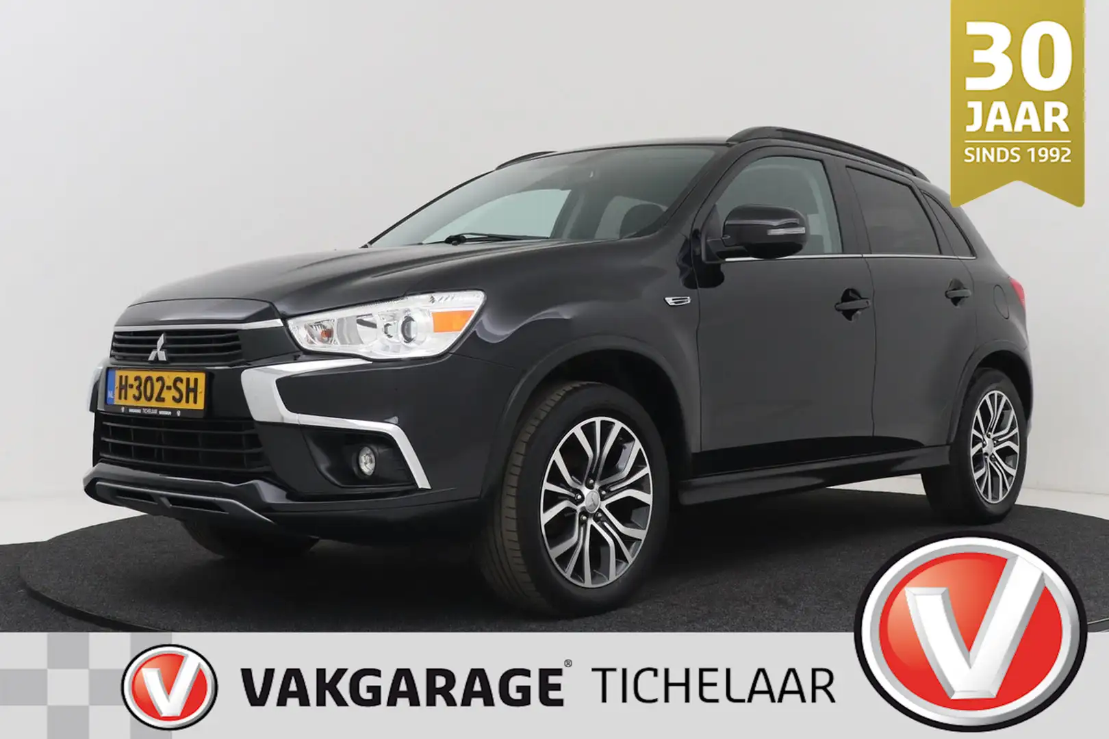 Mitsubishi ASX 1.6 Cleartec Bright+ | Trekhaak | Recent Ond. | Cr Zwart - 1
