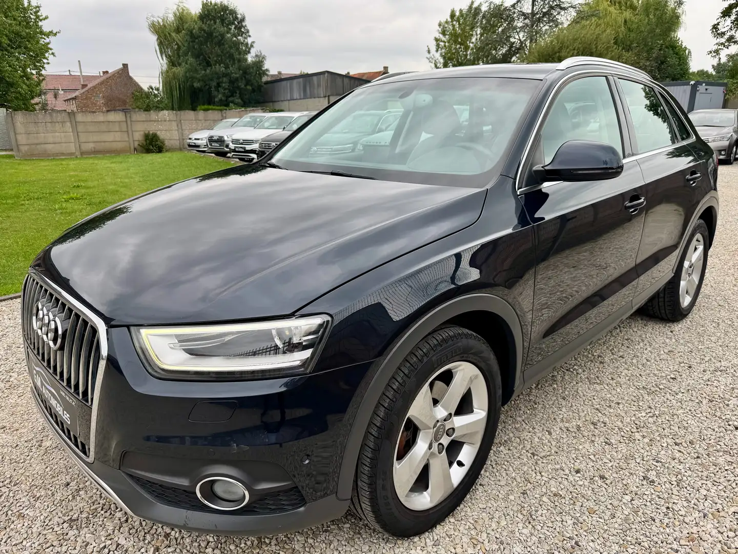 Audi Q3 Q3 2.0 TDi*GPS*AIRCO*CUIR*XENON*LED*CARNET* Blauw - 1