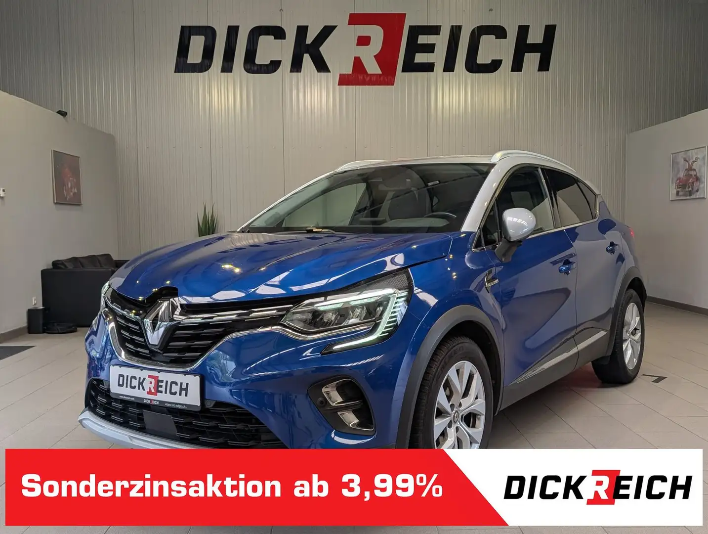 Renault Captur Intens Pure Vision Cam Winter-Paket AHK Blau - 1