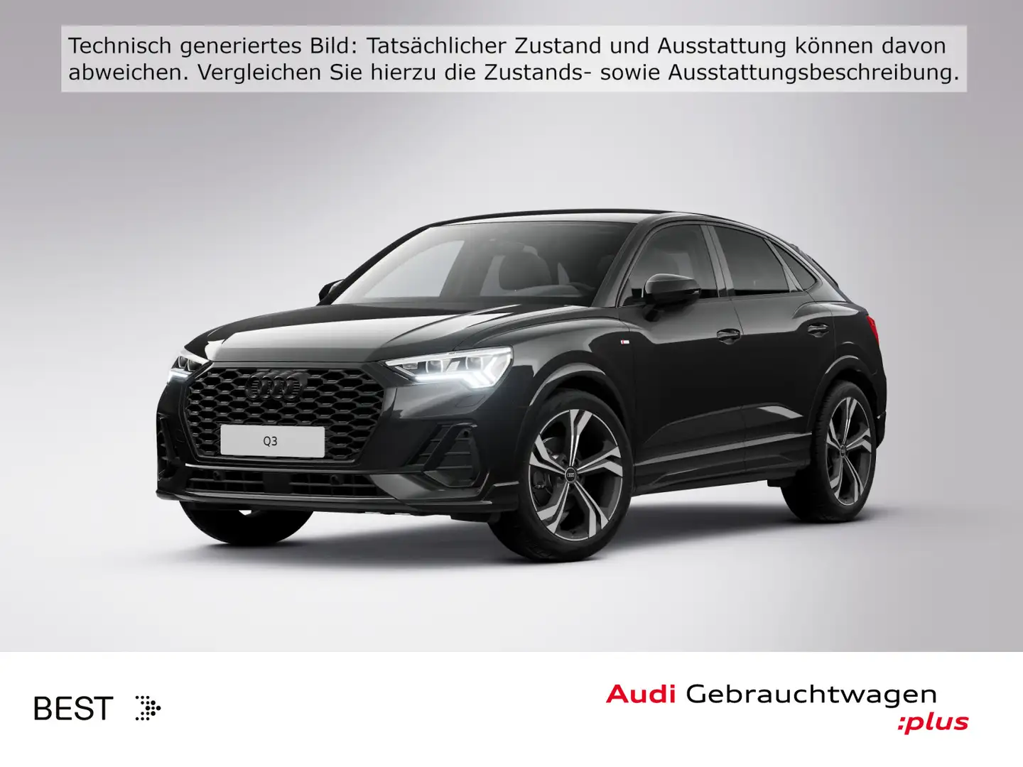 Audi Q3 S line 35 TFSI Matrix*Sonos*Kamera Schwarz - 1