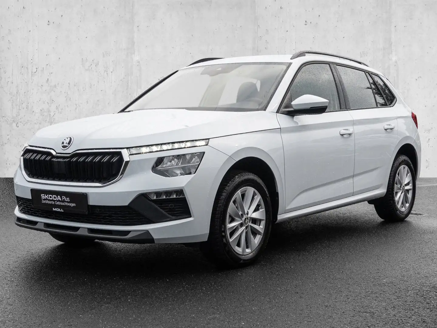 Skoda Kamiq 1.5 TSI DSG Selection ACC KAM KLIMAA. Weiß - 2