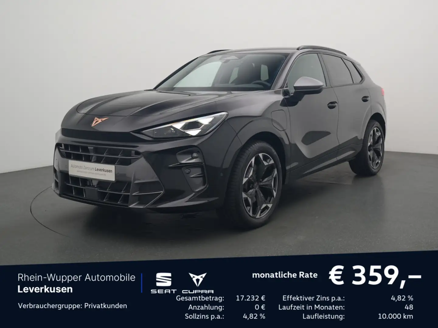 CUPRA Terramar 1.5 eTSI KAMERA NAVI AHK ACC HUD LED Noir - 1