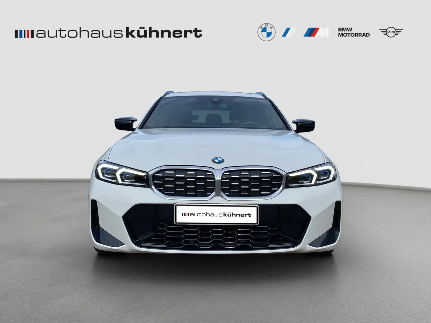 BMW 340 Mi xDrive Touring PanoSD SpurAss AHK LCProf. 1.Hd. Blanc - 2