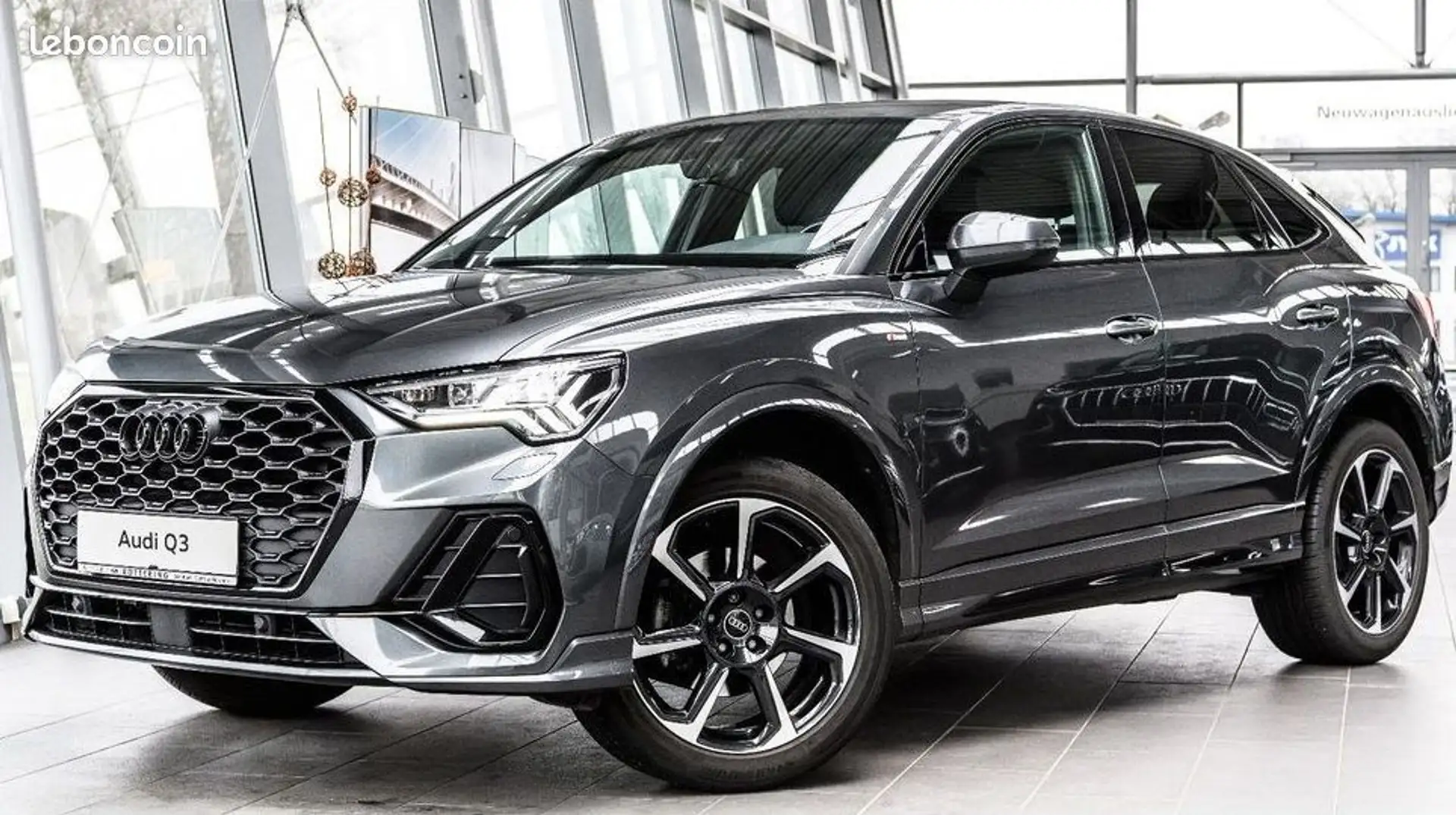 Audi Q3 35 TFSI S line 150CH GPS-LED-MATRIX-KEYLESS-ATTACH Gris - 1