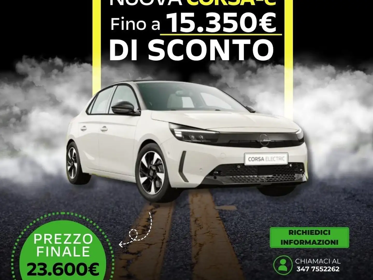 Opel Corsa-e Elegance 5p 100% elettrica promo Срібний - 1