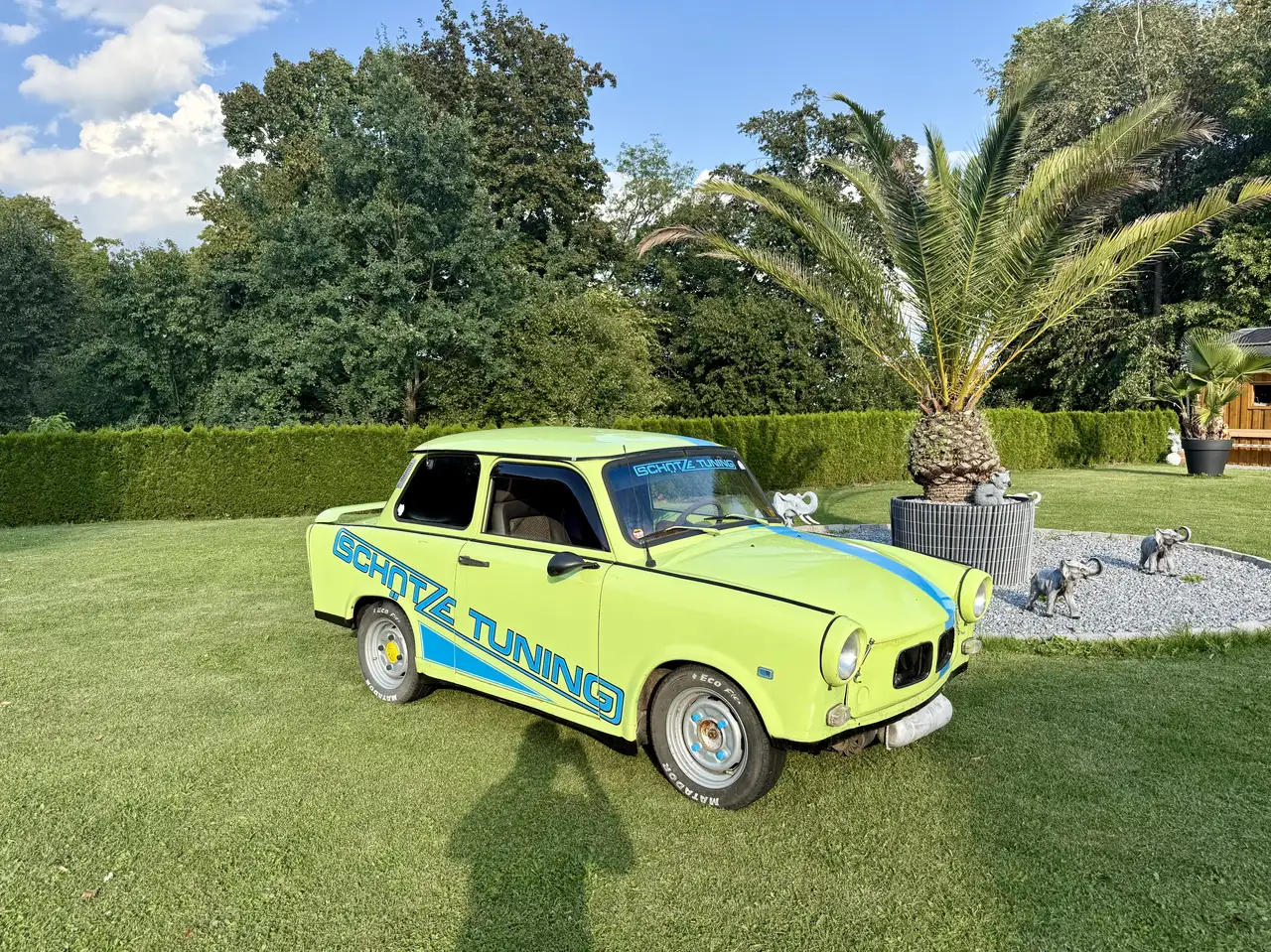 Trabant P 601 LX original Schütze Tuning! Oldtimer, foto 5