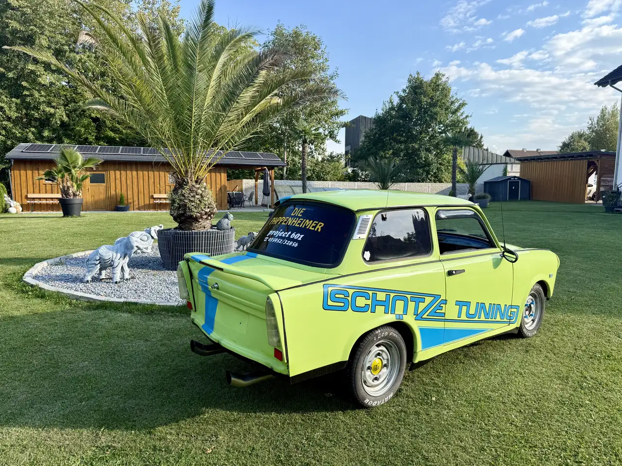 Trabant P 601 LX original Schütze Tuning! Oldtimer, foto 2