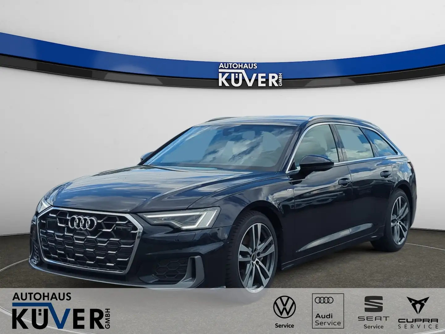 Audi A6 Avant S-Line 40 TDI S-Tro Navi+Matrix+ACC+19´´ Blau - 1