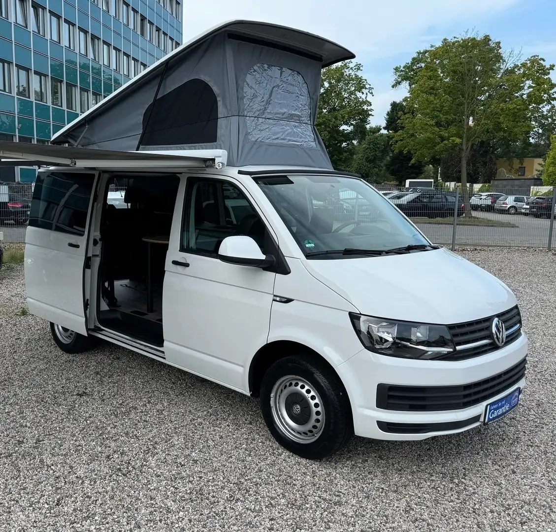 Volkswagen T6 California *150PS *AUFSTELLDACH*OCEAN*MÖBELZEILE*KÜCHE Weiß - 1