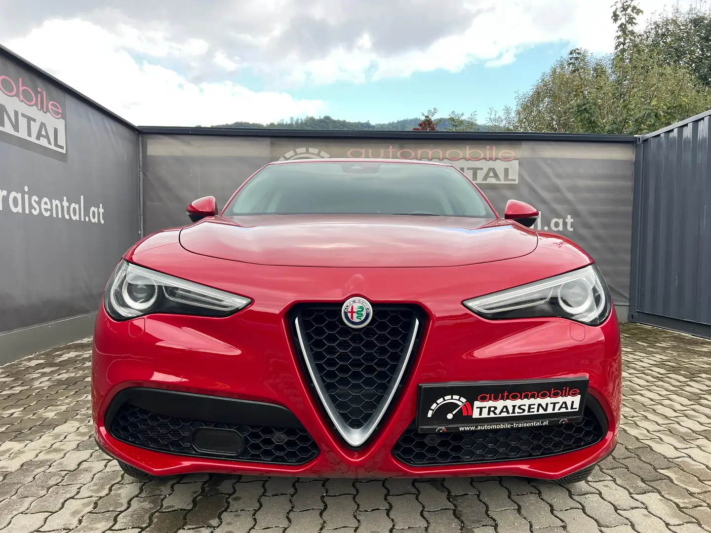 Alfa Romeo Stelvio Super 2,0 ATX AWD mit Ledersitze Rot - 2