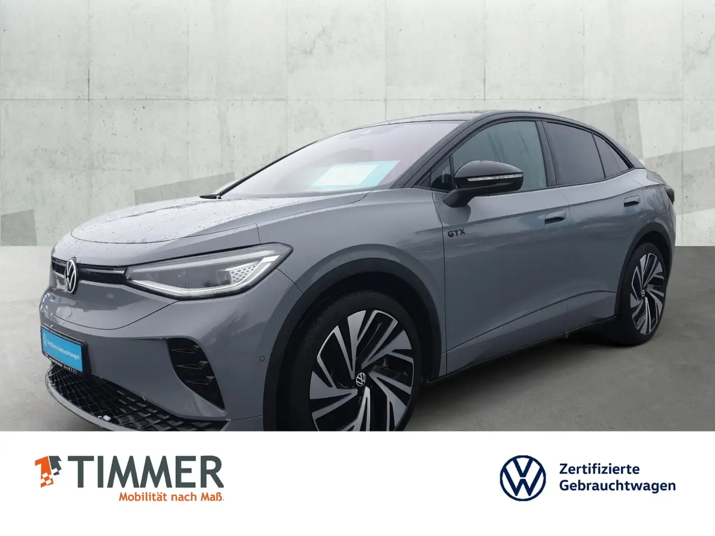 Volkswagen ID.5 GTX 82 kWh 4MOTION +AHK +360° +DCC +HuD +CARPLAY Grau - 1
