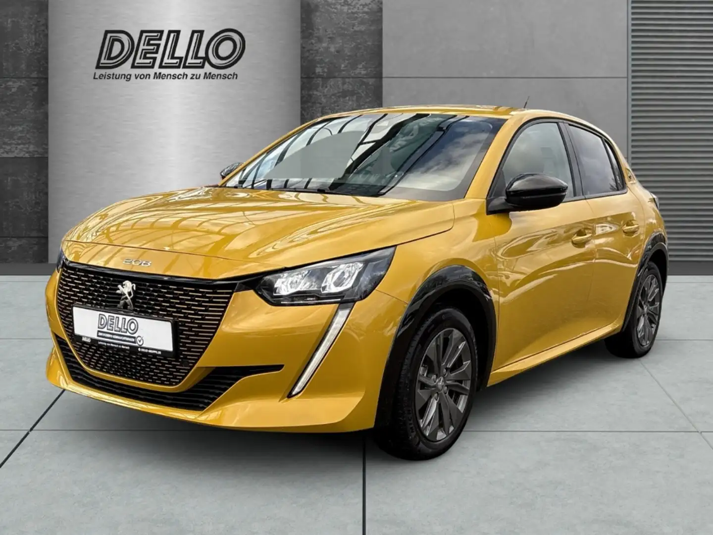 Peugeot 208 e- Allure Pack E LED Klimaautom Fahrerprofil DAB S Gelb - 1
