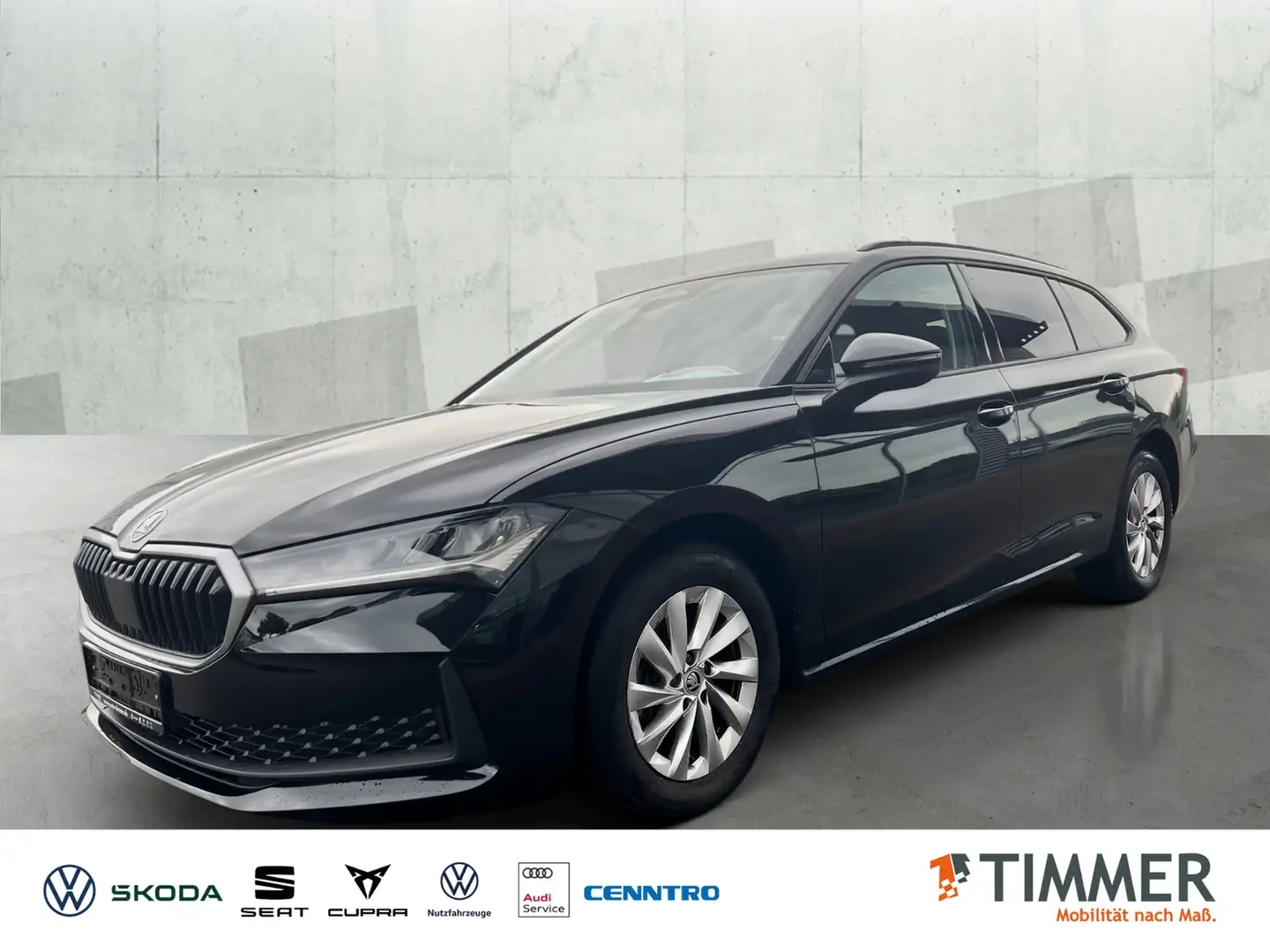 Skoda Superb Combi 2.0 TDI DSG Essence *LED *ACC *VIRTUAL *RKA Schwarz - 1