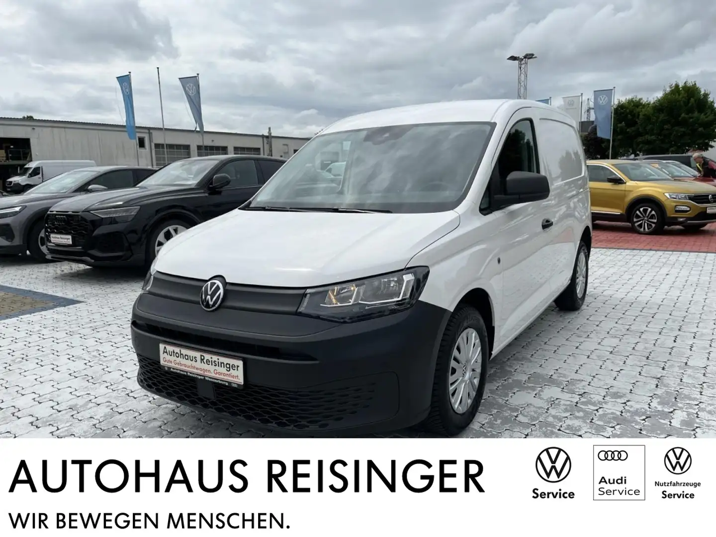 Volkswagen Caddy 2.0 TDI Cargo (Klima,Sitzh.,DAB,Digital-Cokpit) Alb - 1