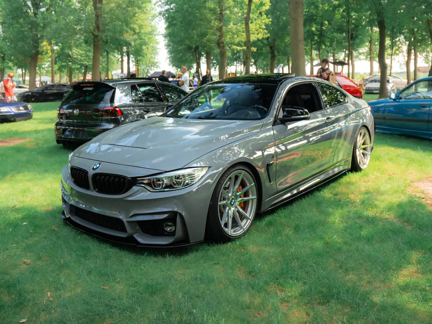 BMW 430 430d Coupe Msport auto Grijs - 2
