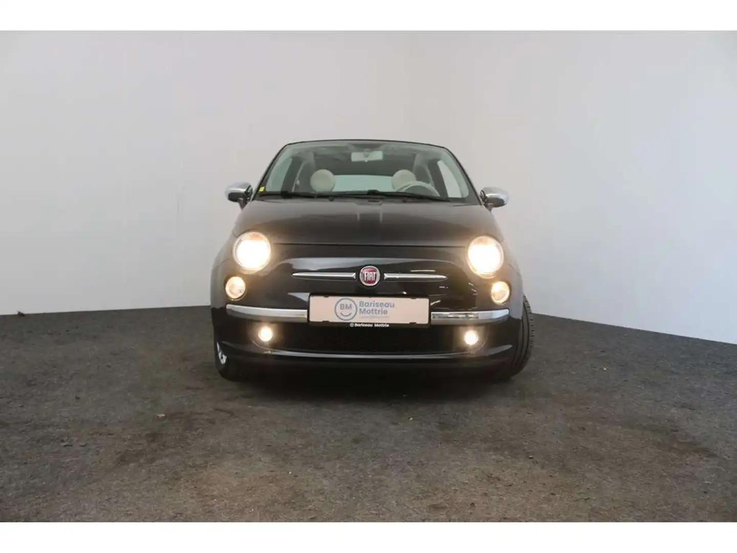 Fiat 500 CABRIO 1.2 BENZINE *RADIO-CD*AIRCO* Noir - 2