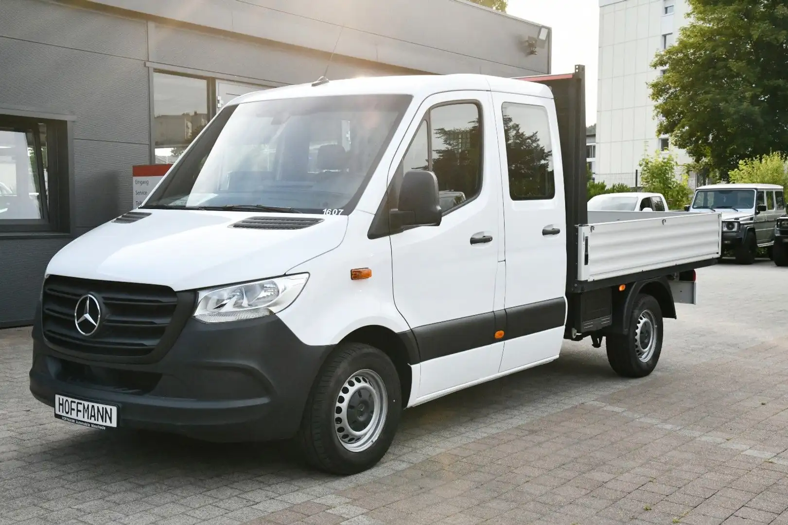 Mercedes-Benz Sprinter 315 Pritsche DoKa RWD L2 **AHK 3500 KG* Weiß - 2