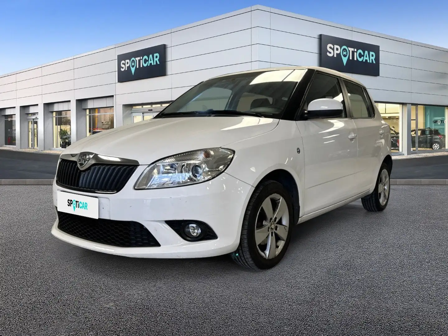 Skoda Fabia 1.6 TDI CR 55kW Ambition Weiß - 1