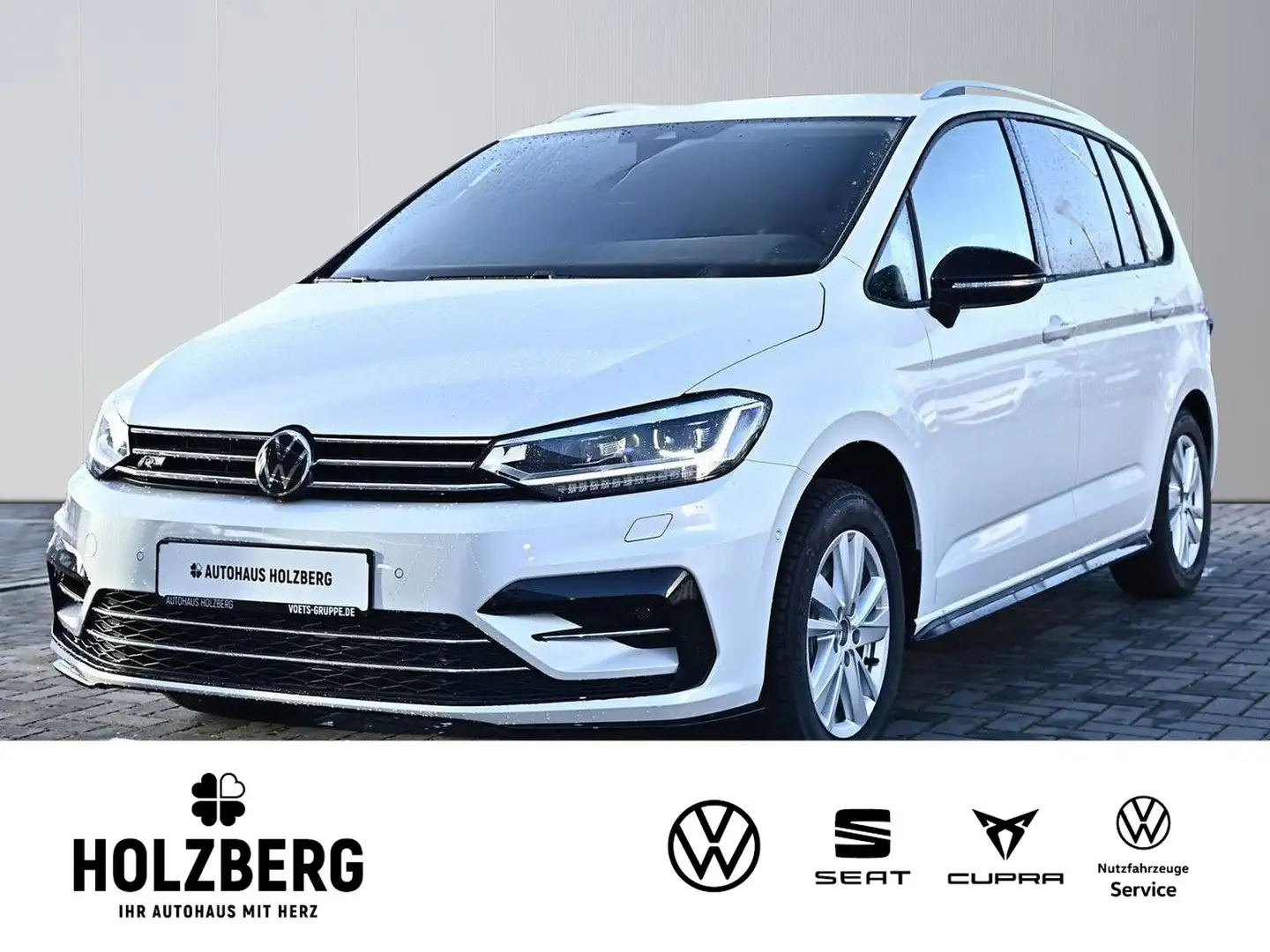 Volkswagen Touran 1.5 TSI Goal 7STZ+AHK+KAMERA+R-LINE Weiß - 1