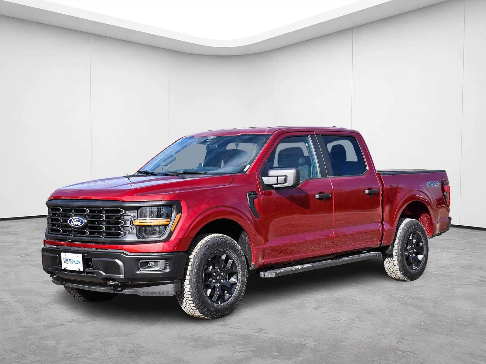 Red 2026 Ford F-150 Pickup Truck Four-Wheel Drive Automatic