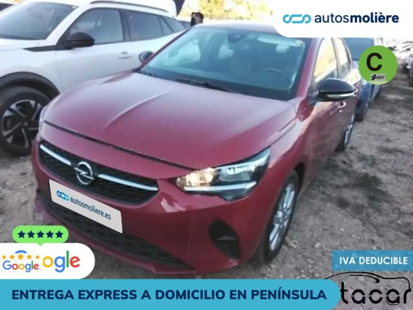 Opel Corsa 1.2 XEL S/S Edition 75 Rojo - 2