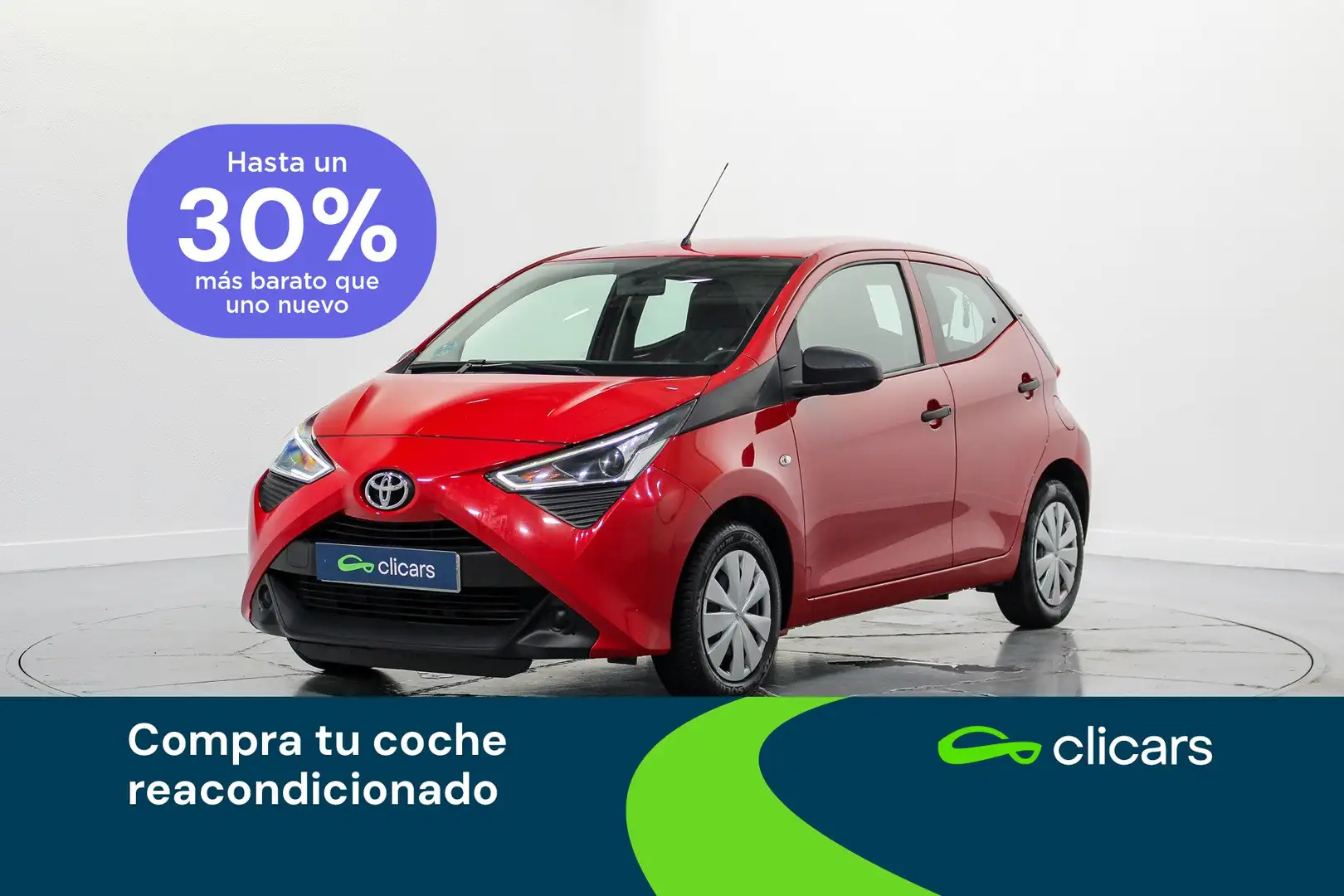 Toyota Aygo 70 x-play Rojo - 1