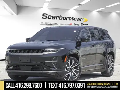 Black 2025 Jeep Wagoneer S Limited 4WD SUV / Crossover Four-Wheel Drive Automatic