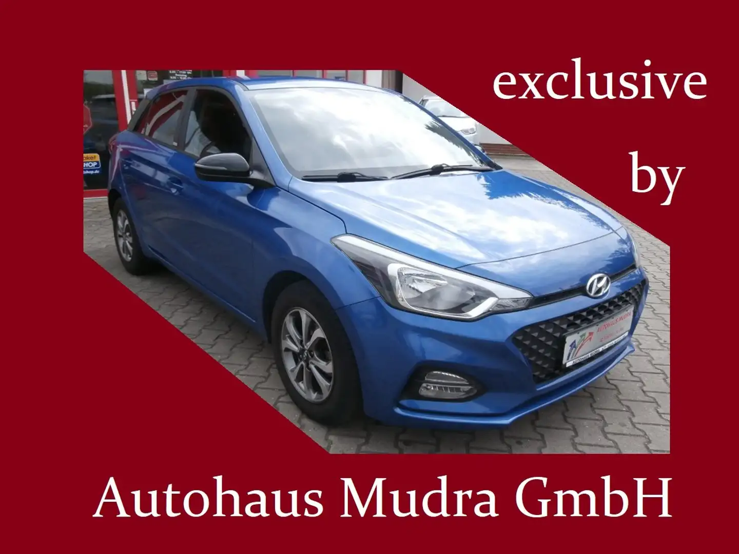 Hyundai i20 blue 1.2 YES! Blau - 1