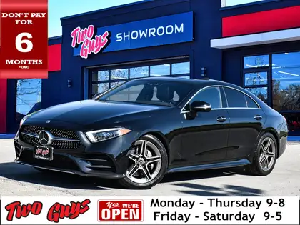 Black 2019 Mercedes-Benz CLS 450 4MATIC Sedan All-Wheel Drive 9-Speed Automatic