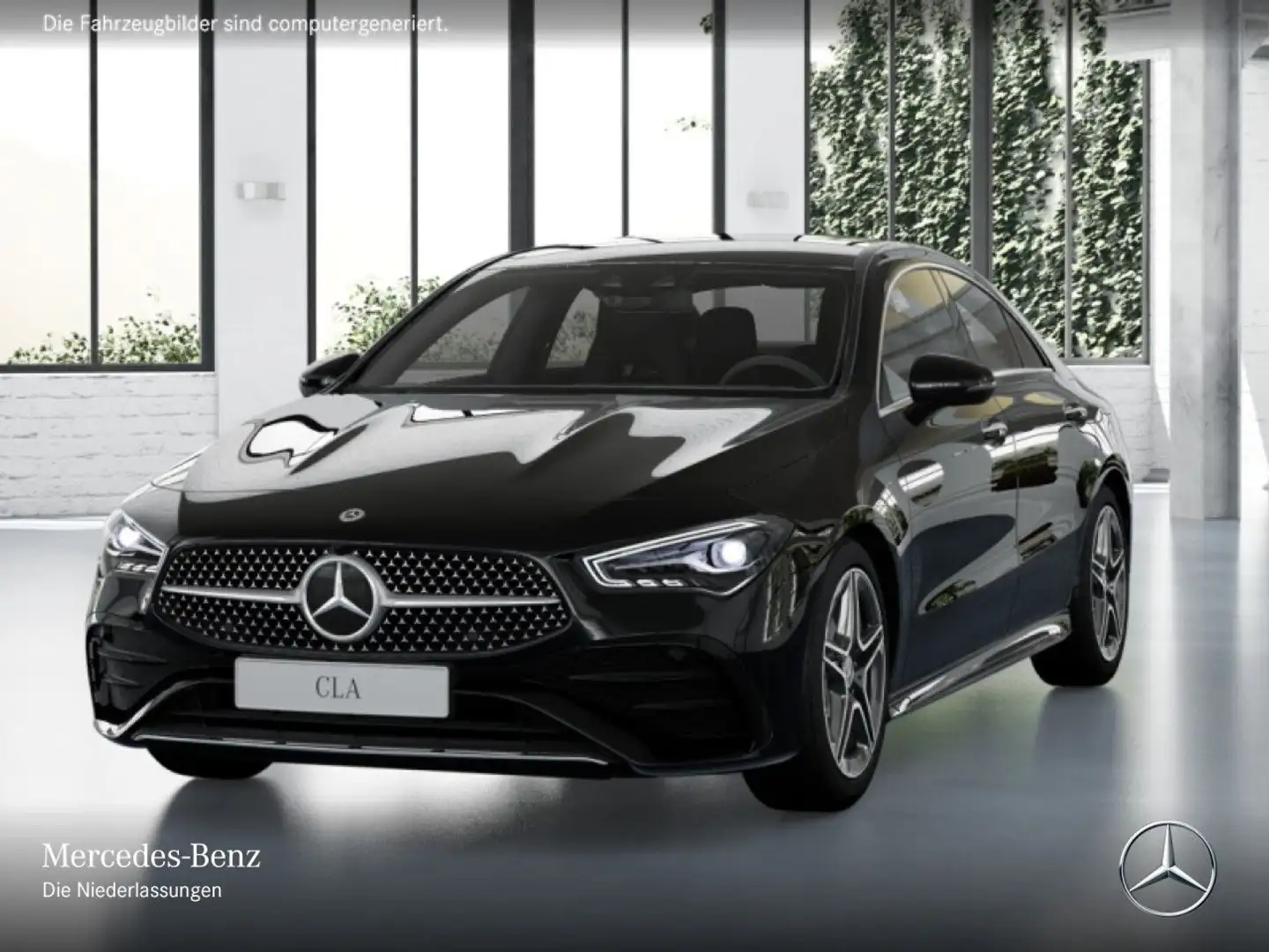 Mercedes-Benz CLA 180 AMG+LED+FAHRASS+KAMERA+KEYLESS+7G Schwarz - 2