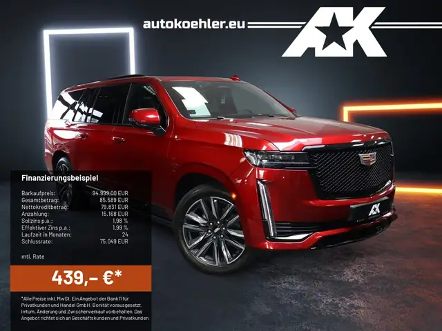 Cadillac Escalade 6.2l Sport Platinum ESV Voll Garantie!!!!!